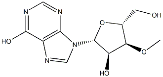 3'-O-Methyl-D-inosine Structure