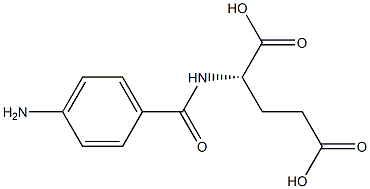p-Aminobenzoyl Glutamic Acid Struktur