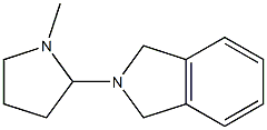 1,2-dihydro-2-(1-methylpyrrolidin-2-yl)isoindole Struktur