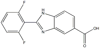  2-(2,6-Difluorophenyl)-1H-benzimidazole-5-carboxylic acid