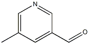 5-Methyl-3-pyridinecarboxaldehyde Structure