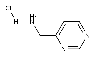 4-(aminomethyl)-pyrimidine HCl 结构式