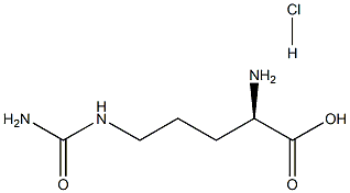 D-瓜氨酸盐酸盐, , 结构式