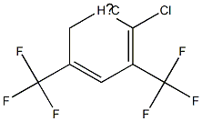 3,5-Bis(trifluoromethyl)-2-chlorophenyl Structure