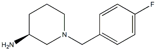 (3S)-1-(4-fluorobenzyl)piperidin-3-amine