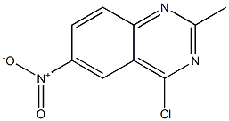 4-chloro-2-methyl-6-nitroquinazoline Struktur