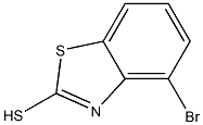 4-溴-2-巯基苯并噻唑, , 结构式