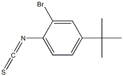 2-BROMO-4-TERT-BUTYLPHENYL ISOTHIOCYANATE 97% Structure