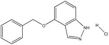 4-Benzyloxyindazole HCl Structure