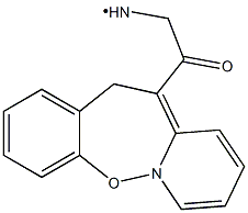11-(GLYCYL-N-YL) DIBENZO(B,F)OXAZEPINE 结构式