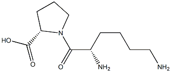 L-LYSYL-L-PROLINE Struktur