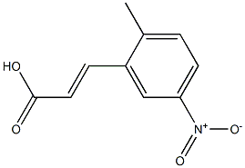 (E)-3-(2-methyl-5-nitrophenyl)acrylic acid