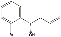 (S)-1-(2-BROMO-PHENYL)-BUT-3-EN-1-OL Struktur
