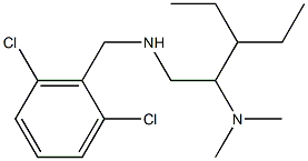[(2,6-dichlorophenyl)methyl][2-(dimethylamino)-3-ethylpentyl]amine Structure