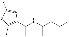 [1-(2,5-dimethyl-1,3-thiazol-4-yl)ethyl](pentan-2-yl)amine