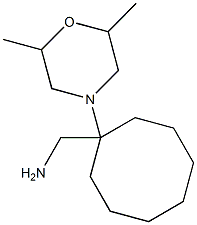 [1-(2,6-dimethylmorpholin-4-yl)cyclooctyl]methanamine