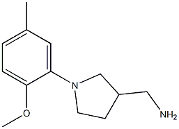 [1-(2-methoxy-5-methylphenyl)pyrrolidin-3-yl]methylamine