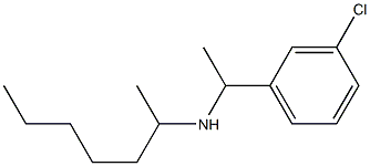 [1-(3-chlorophenyl)ethyl](heptan-2-yl)amine
