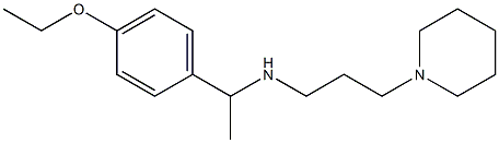 [1-(4-ethoxyphenyl)ethyl][3-(piperidin-1-yl)propyl]amine
