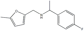 [1-(4-fluorophenyl)ethyl][(5-methylfuran-2-yl)methyl]amine Structure