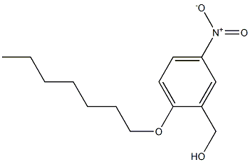 [2-(heptyloxy)-5-nitrophenyl]methanol 结构式