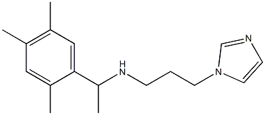 [3-(1H-imidazol-1-yl)propyl][1-(2,4,5-trimethylphenyl)ethyl]amine Structure