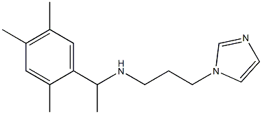 [3-(1H-imidazol-1-yl)propyl][1-(2,4,5-trimethylphenyl)ethyl]amine