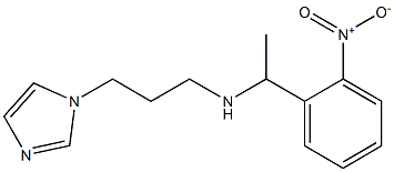 [3-(1H-imidazol-1-yl)propyl][1-(2-nitrophenyl)ethyl]amine|