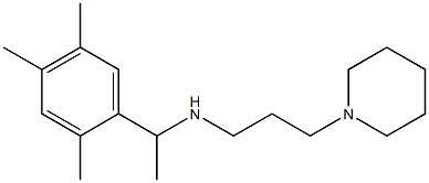  [3-(piperidin-1-yl)propyl][1-(2,4,5-trimethylphenyl)ethyl]amine