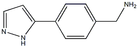 [4-(1H-pyrazol-5-yl)phenyl]methanamine