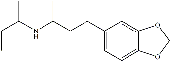 [4-(2H-1,3-benzodioxol-5-yl)butan-2-yl](butan-2-yl)amine Structure
