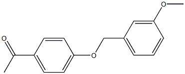 1-{4-[(3-methoxybenzyl)oxy]phenyl}ethanone