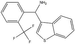 1-benzothiophen-3-yl[2-(trifluoromethyl)phenyl]methanamine