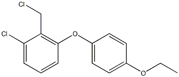 1-chloro-2-(chloromethyl)-3-(4-ethoxyphenoxy)benzene