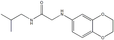 2-(2,3-dihydro-1,4-benzodioxin-6-ylamino)-N-(2-methylpropyl)acetamide