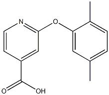 2-(2,5-dimethylphenoxy)pyridine-4-carboxylic acid