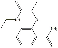 2-(2-carbamothioylphenoxy)-N-ethylpropanamide