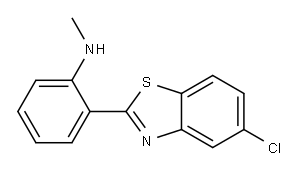 2-(5-chloro-1,3-benzothiazol-2-yl)-N-methylaniline Structure