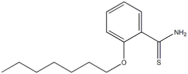 2-(heptyloxy)benzene-1-carbothioamide 结构式