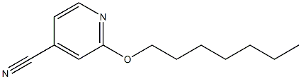 2-(heptyloxy)pyridine-4-carbonitrile Structure
