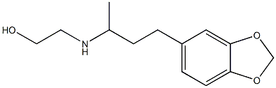 2-{[4-(2H-1,3-benzodioxol-5-yl)butan-2-yl]amino}ethan-1-ol