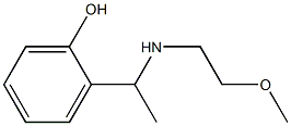 2-{1-[(2-methoxyethyl)amino]ethyl}phenol