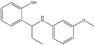 2-{1-[(3-methoxyphenyl)amino]propyl}phenol