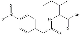 3-methyl-2-{[(4-nitrophenyl)acetyl]amino}pentanoic acid