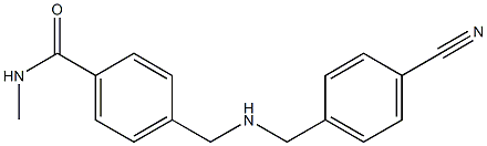  4-({[(4-cyanophenyl)methyl]amino}methyl)-N-methylbenzamide