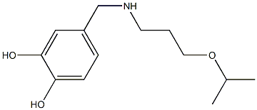 4-({[3-(propan-2-yloxy)propyl]amino}methyl)benzene-1,2-diol