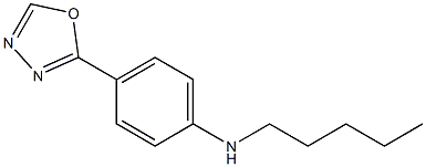 4-(1,3,4-oxadiazol-2-yl)-N-pentylaniline
