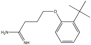 4-(2-tert-butylphenoxy)butanimidamide|