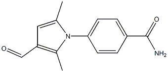 4-(3-formyl-2,5-dimethyl-1H-pyrrol-1-yl)benzamide