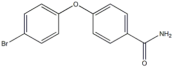 4-(4-bromophenoxy)benzamide Structure